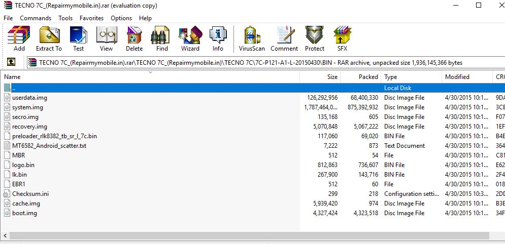 Tecno 7C Flash File (Stock ROM) - RepairMyMobile.co